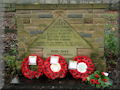 Risley Village Memorial, 8th Nov 2009